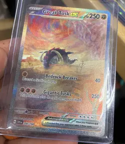 Pokemon TCG Great Tusk ex 246/198 SV01: Scarlet & Violet Holo Special Illustrat… - Image 1