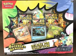 Pokemon TCG Ascended Heroes First Partner Deluxe Pin Collection NEW $5 Shipping! - Image 1