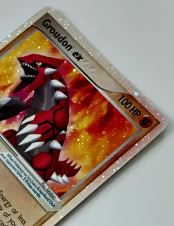 Pokemon TCG Groudon ex 93/100 Crystal Guardians EX Holo Ultra Rare English - Image 3