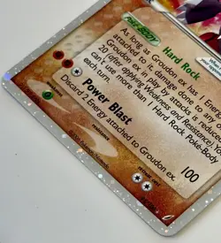 Pokemon TCG Groudon ex 93/100 Crystal Guardians EX Holo Ultra Rare English - Image 5