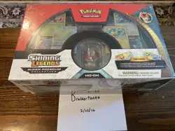 Pokemon TCG Shining Legends Super Premium Collection Sealed New - Torn 820650803338 - Image 1