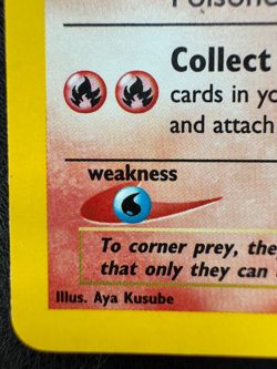 Houndour Pokemon Neo Discovery Holo 5/75 Swirl HP - Image 5
