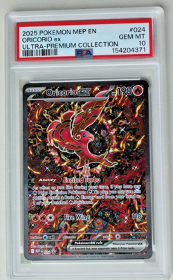 PSA 10 ORICORIO ex 2025 Pokemon Black Star Promo #024 Ultra-Premium Collection - Image 1