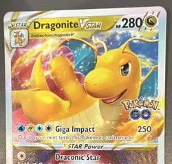 Pokemon TCG Dragonite VSTAR SWSH236 Promo Holo 280 HP English Pokemon GO - Image 4