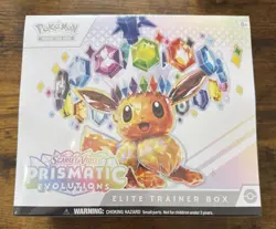 Pokemon Scarlet & Violet Prismatic Evolutions Elite Trainer Box ETB SHIPS TODAY - Image 1
