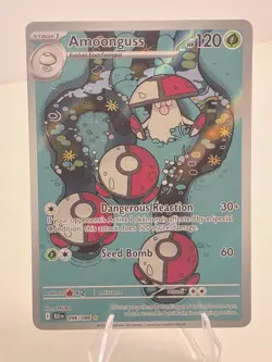 Amoonguss 096/086 Sv: Black Bolt Holo pokemon tcg - Image 1