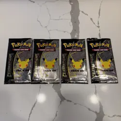 33x EMPTY Pokemon TCG Booster Packs Lot; Evolving skies, Prismatic, Celebrations - Image 2