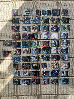Gundam Card Game, TCG Newtype Rising, Lot Of 71, R,UC,C Mint Condition - Image 1