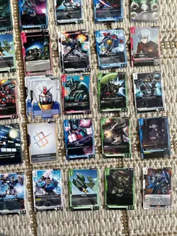 Gundam Card Game, TCG Newtype Rising, Lot Of 71, R,UC,C Mint Condition - Image 4