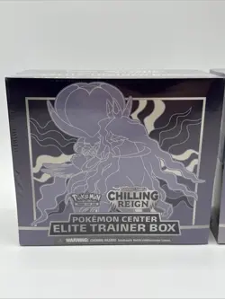 Chilling Reign Pokemon Center Elite Trainer Box Set Sword & Shield Etb Sealed 2X - Image 2