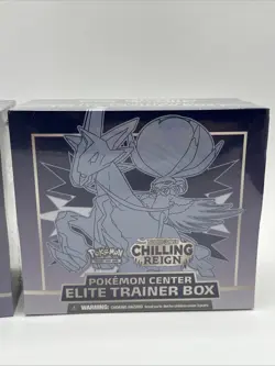 Chilling Reign Pokemon Center Elite Trainer Box Set Sword & Shield Etb Sealed 2X - Image 3