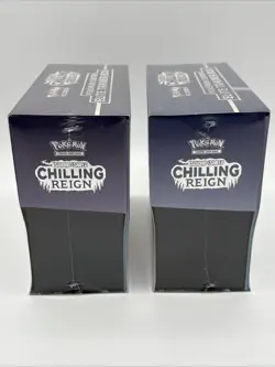 Chilling Reign Pokemon Center Elite Trainer Box Set Sword & Shield Etb Sealed 2X - Image 4