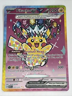 2026 Pokemon Ascended Heroes Pikachu ex Special Illustration Rare #277/217 - Image 1