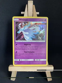 Pokemon TCG Near Mint Nihilego 106/214 Holo Rare Lost Thunder - Image 1