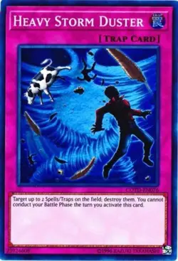 Heavy Storm Duster - COTD-EN076 - Super Rare - Unlimited Edition Near Mint Yugio - Image 1