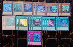 YUGIOH Icejade Starter Deck Set (Aegirine /Kosmochlor /Creation /Curse /Erosion) - Image 1