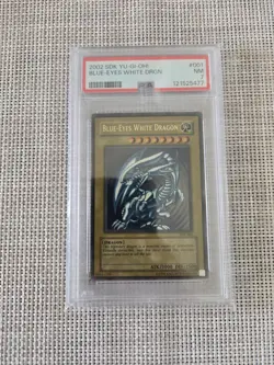 2002 Blue-Eyes White Dragon SDK-001 PSA 7 NEAR MINT - Image 1