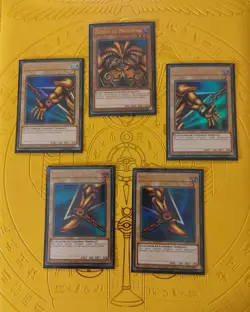 Yu-Gi-Oh! Exodia the Forbidden One Complete Set LART-SP004 Lost Art (SPANISH) - Image 1