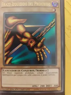 Yu-Gi-Oh! Exodia the Forbidden One Complete Set LART-SP004 Lost Art (SPANISH) - Image 4