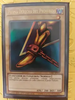 Yu-Gi-Oh! Exodia the Forbidden One Complete Set LART-SP004 Lost Art (SPANISH) - Image 5