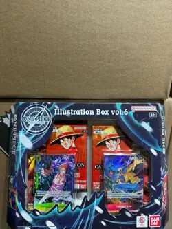 Bandai Trading Card Games One Piece Illustration Box Vol 6 Fast Shipping - Image 1