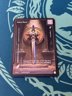 Galaxy Slayer Paper Mythic Wonders Of The First Call Of The Stones Legendary - Image 1