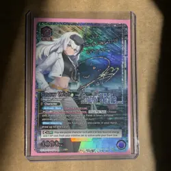 Bandai Union Arena SR⭐⭐ Foil Autographed Snow White Card UE14BT/NIK-1-055 - Image 1