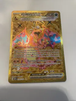 Pokemon TCG Charizard EX Obsidian Flames Holo Hyper Rare Card 228/197 - Image 1