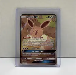 Pokemon Eevee GX Promo Holo SM233 Basic SM Pokemon TCG Card 160 HP - Image 1