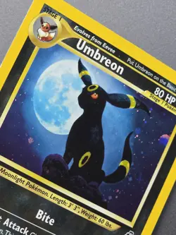 Umbreon Holo 13/75 Neo Discovery Pokemon Card - Image 4