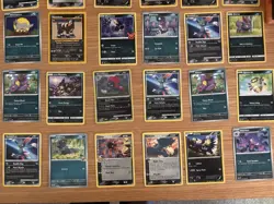 Pokemon TCG Dark-Type 50 Card Lot Holo Halloween Stamped EN Sun & Moon D&P - Image 4