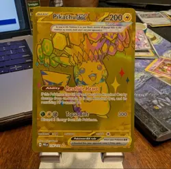 Pokemon TCG Pikachu EX Hyper Rare Card 179/131 Prismatic Evolutions - Image 1