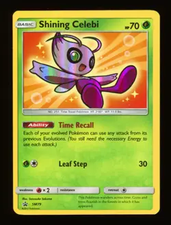 Shining Celebi - SM79 - Black Star Promo - Holo Promo - Pokemon Card - Image 4