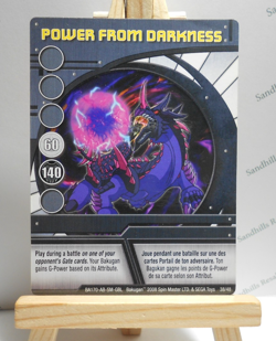 Bakugan Card - Power From Darkness - Blue Ability Card - BA170 - 38/48 - 2008 - Image 1