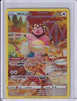 Miltank Crown Zenith Galarian Gallery Holo Ultra Rare Card GG24/GG70 - Image 1