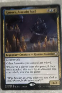 Ramses, Assassin Lord Commander: Dominaria United Regular - Image 1