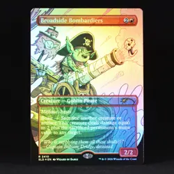Broadside Bombardiers #2410 (FOIL) ~ MTG Secret Lair Goblin Storm - Image 1