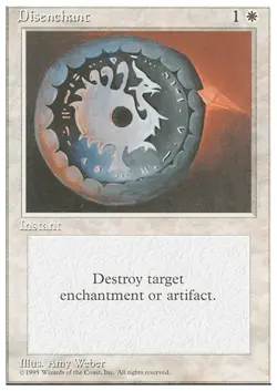 DISENCHANT x4 mtg VLP-NM 4th Edition 4 Common - Image 1