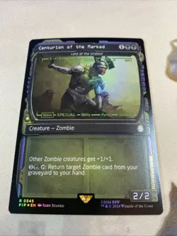 1x FOIL SHOWCASE CENTURION OF THE MARKED - Fallout MTG Magic lord ofthe Undead - Image 3