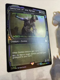 1x FOIL SHOWCASE CENTURION OF THE MARKED - Fallout MTG Magic lord ofthe Undead - Image 4