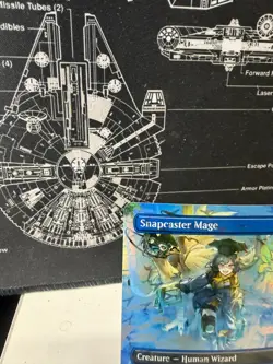Snapcaster Mage (Borderless) (Chocobo Track Foil) Commander: Final Fantasy Foil - Image 2
