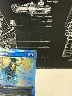 Snapcaster Mage (Borderless) (Chocobo Track Foil) Commander: Final Fantasy Foil - Image 3