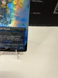 Snapcaster Mage (Borderless) (Chocobo Track Foil) Commander: Final Fantasy Foil - Image 4
