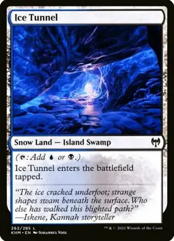 X 1 Ice Tunnel NM-M Kaldheim 262 MTG Magic The Gathering - Image 1