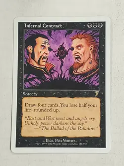 MTG Infernal Contract (7th Edition/Black/R) - BGM - Image 1
