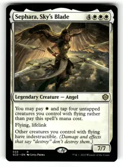 Sephara, Sky's Blade NM Starter Commander Decks 33 MTG Regular Rare - Image 1