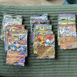 Pokemon EX Lot 17 Mix English, Japanese, Korean Cards - Image 1