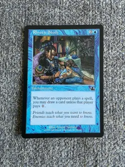 MTG Rhystic Study-Prophecy Card, Never Played, NM/M Condition Rystic - Image 1