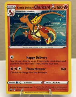 Special Delivery Charizard SWSH075 SWSH: Sword & Shield Promo Cards Holo - Image 1
