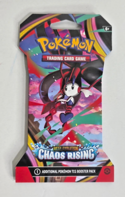 2026 Pokemon TCG Chaos Rising Sleeved Booster Pack - LOT OF 4 - Factory Sealed - Image 3